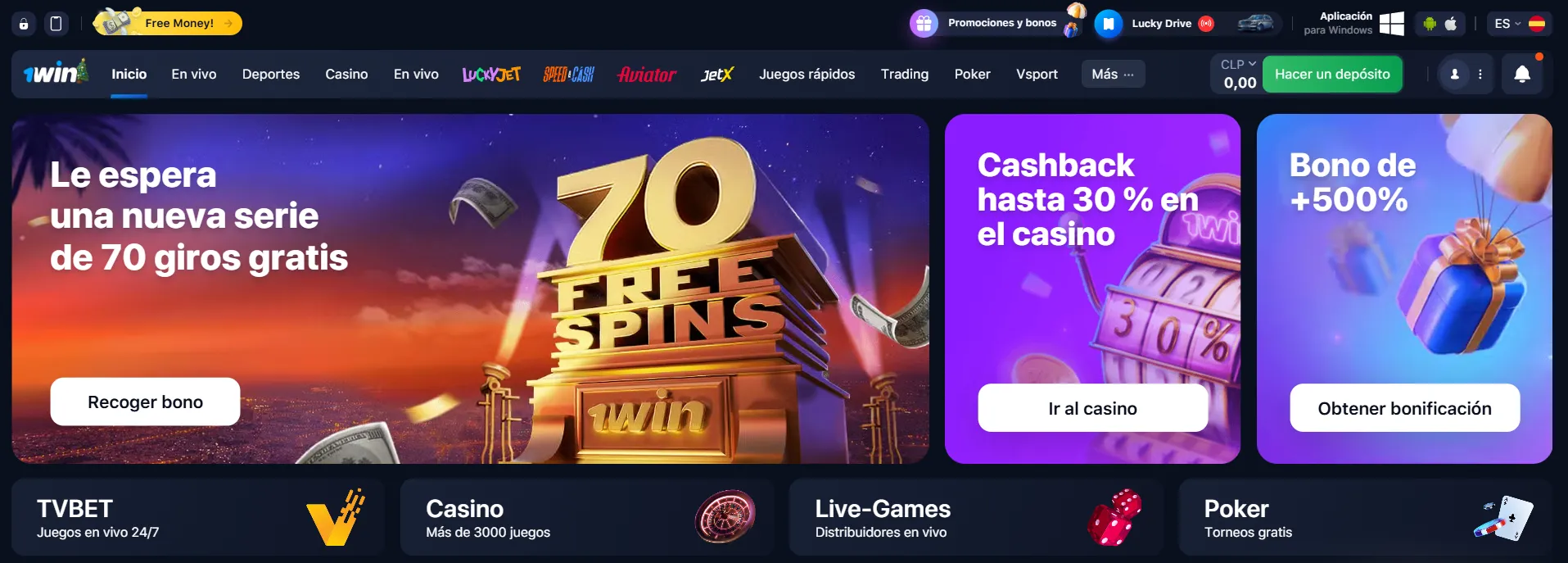 1Win app