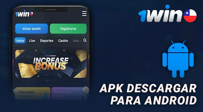 1win Chile aplicación para Android descarga APK
