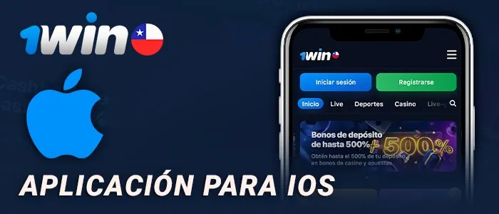 1win Chile aplicación para iOS PWA en Safari