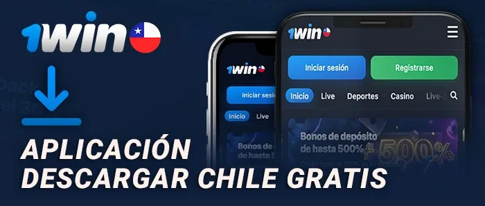 1win Chile aplicación móvil para Android e iOS